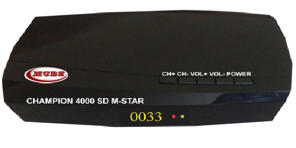 CHAMPION 4000 SD M-STAR MPEG-4 SD